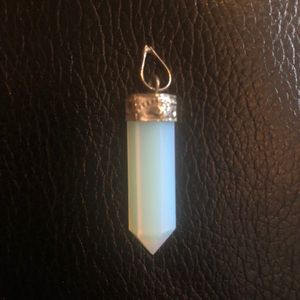Iridescent pendant